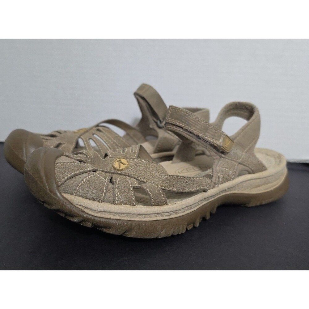Keen Womens Sandal Size 10.5 Brown Cap Toe River Hiking Adventure Shoe